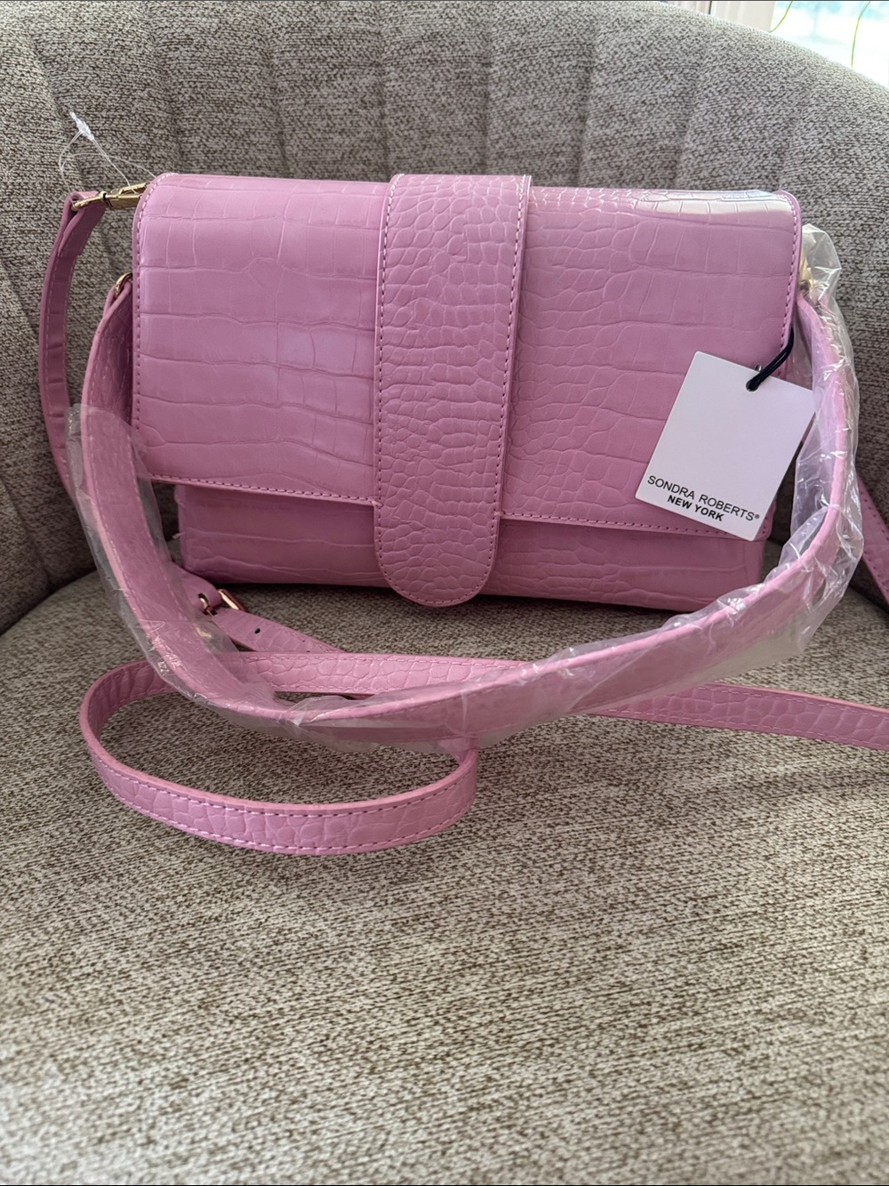 NWT Pink Spring Shoulder or Crossbody Bag